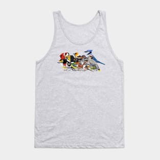 Year of the Bird - Birds of North America and Europe Tank Top